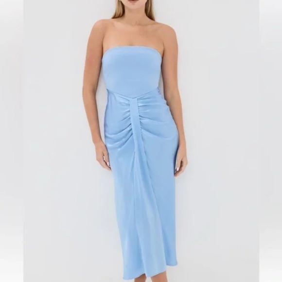 NEW NWT Staud Midi Wayfaring Dress - Picture 1 of 4